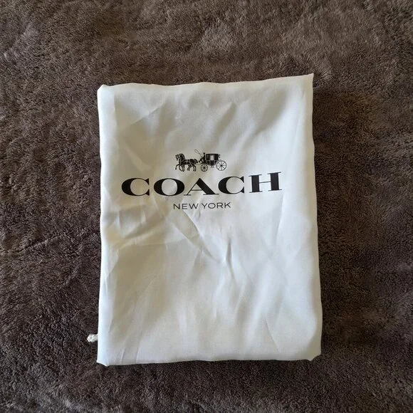 Coach Mercer 24 Iridescent Hologram Leather Satchel Crossbody NWT Auth - Picture 8 of 16